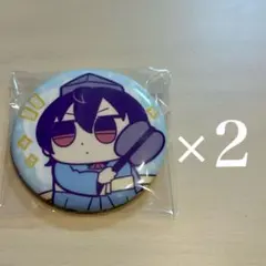 ぶくスタ 中国缶 朔間凛月 缶バッジ2点セット