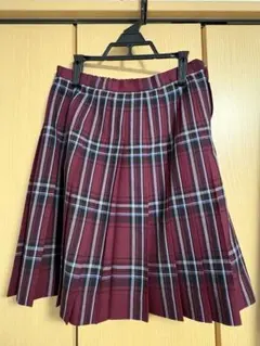 神村学園制服スクールスカート チェック柄 75×53 - メルカリ