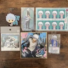 銀魂 坂田銀時 グッズ まとめ売り アクスタ 色紙 ステッカー