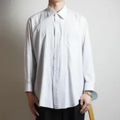 Yves Saint Laurent チェック柄ワイシャツ ホワイト/EZ56のサムネイル