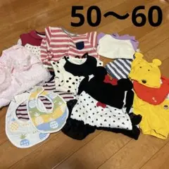 子ども服/ベビー服/まとめ売り/ロンパース/スタイ/ディズニー/