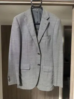 グレー　ビジネススーツ　ベストセット