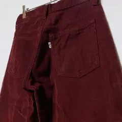 美品 希少90s 日本製 Levi's 646 コーデュロイ ベルボトムパンツ