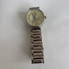 ミッキーマウス 腕時計 シルバーカラー