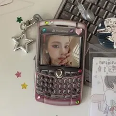 pocapoca　ガラケー　型 トレカケース　フォトフォルダー Y2K ピンク