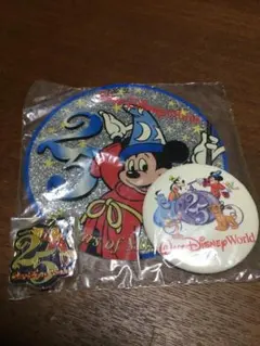 ウォルトディズニーワールド★缶バッチ&ステッカー