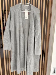 タグ付き　テチチ　ロングカーディガン