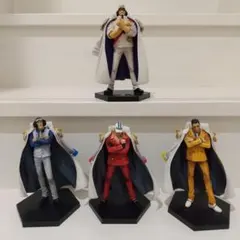 ワンピースDX海軍フィギュア センゴク 赤犬 黄猿 青雉 ガープ　5体セット