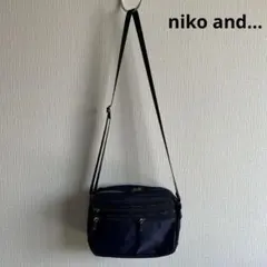 niko and... ショルダーバッグ ネイビーニコアンド