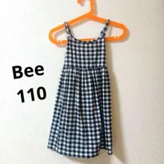 ギンガムワンピ　110