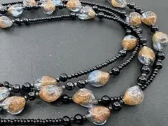M7872 色石　ネックレス　ヴィンテージ アクセサリー