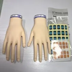 JNEC認定モデルハンド ネイリスト技能検定試験用 STモデルハンドセット