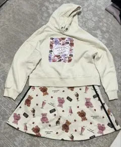 メゾピアノジュニア　トップス　スカート 上下セット　L 160