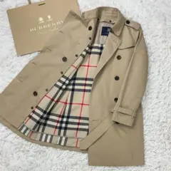【美品】バーバリーロンドン メガチェック ライナー付き トレンチコート S