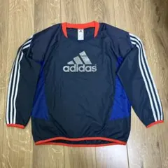 adidas サッカー　ピステ　160 ネイビー/レッド