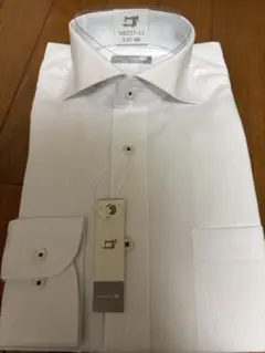 DRESS CODE ホワイト 長袖ワイシャツ S37-80