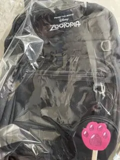 ズートピア しまむら リュック 黒 ブラック zootpia ニック ジュディ 
