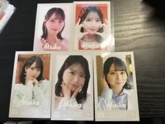 5枚セット イコラブ ミニフォトカード 佐々木舞香 ＝love グッズ