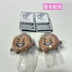 BT21 フォトフレームマスコット　ガチャ　SHOOKY 2個セット