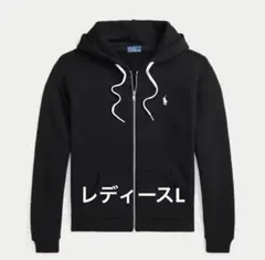 現行 ポロラルフローレン 短丈 ダブルニット ジップパーカー y2k swag 