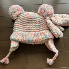 新品　ネクスト　帽子&手袋セット　②
