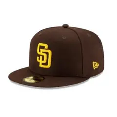 New Era SDロゴ ブラウンキャップ フリーサイズ71/2(59.6cm)