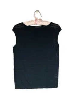 DONNA KARAN NEW YORK黒 薄手ニットのサムネイル