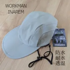 新品 ワークマン イナレムギア コンパクトブリムキャップ 防水 透湿 グレー