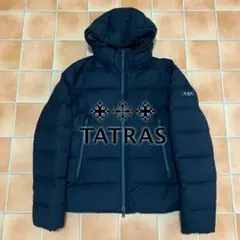 総合………様【美品】タトラス AGORDO ダウンジャケット ネイビー 01 S 極美品 TATRAS 定価9.5万円 ダウンジャケット ネイビー 01