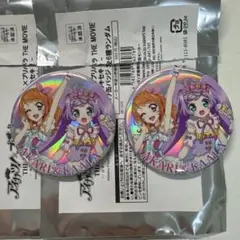 アイカツ プリパラ 缶バッジ