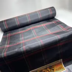 本場大島紬 格子大島✨ 反物