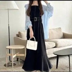 ☆新品タグ付き☆グレイル　キャミワンピース ロングワンピース　マーメイド　L