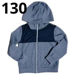 ikka フード付きジャケット 130cm 男の子 キッズ ジャンバー