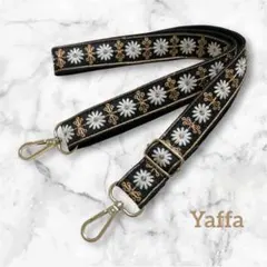 インド刺繍リボン＊ショルダーストラップ　ネックストラップ　スマホストラップ