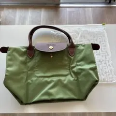 LONGCHAMP ル・プリアージュ トートバッグ グリーン Sサイズ