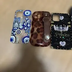 iPhone用ケースセット 多様デザイン
