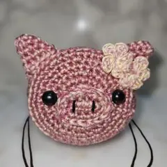 ぶたちゃん巾着。