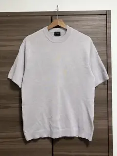 green label relaxing ペーパー半袖クルーネックニットT Mのサムネイル