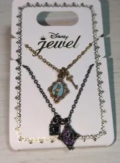 Disney jewel ネックレス 不思議の国のアリス＆チェシャ猫　2本セットのサムネイル