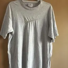 【ヴィンテージ】NIKE AIR ナイキ センターロゴ Tシャツ グレー M