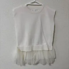 ロペピクニック　ペプラム　ニット