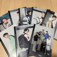 FILA BTS コラボ クリアファイルのサムネイル