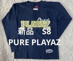 新品⭐️激レア　PURE PLAYAZ ロンT ネイビー　S8★kpl263