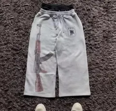 スウェットパンツワイド