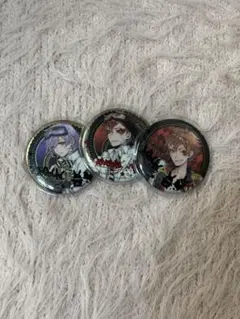 ツイステッドワンダーランド缶バッジ 3個セット