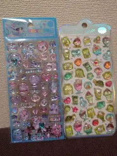り*ん様 ぷっくりシール　クリームソーダ　ユニコーン