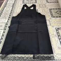 冠婚葬祭　ブラック　エプロン