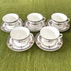 ROYAL DOULTON CLARENDON カップ＆ソーサー 2客セット - メルカリ