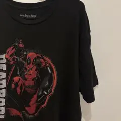 MARVEL デッドプール Tシャツ ブラックのサムネイル