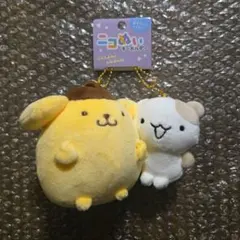 サンリオ ニコぬい マスコット キーホルダー ポムポムプリン マフィン